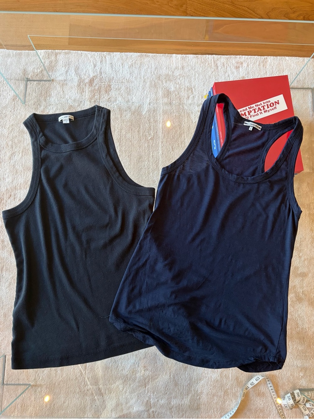 James Perse Tank Tops - Wool and Cotton size 2 and 3